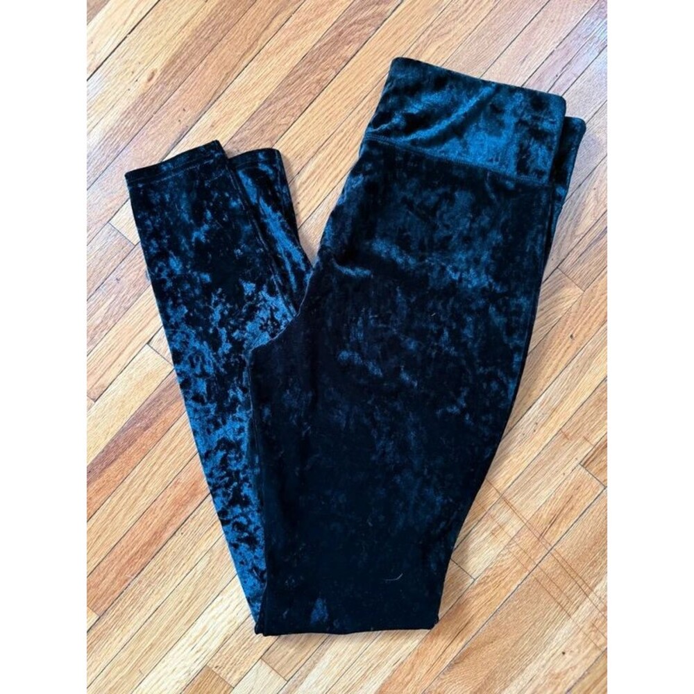 Mossimo Crushed Velvet Leggings | Size L